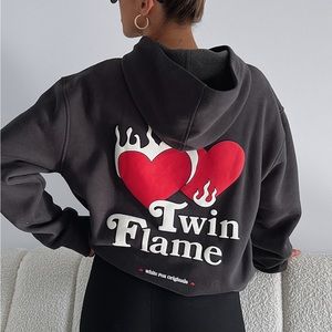 White Fox Twin Flame Hoodies